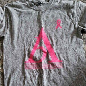 Adult Unisex Size Small Blessed & Appriciative Breast Cancer Shirt